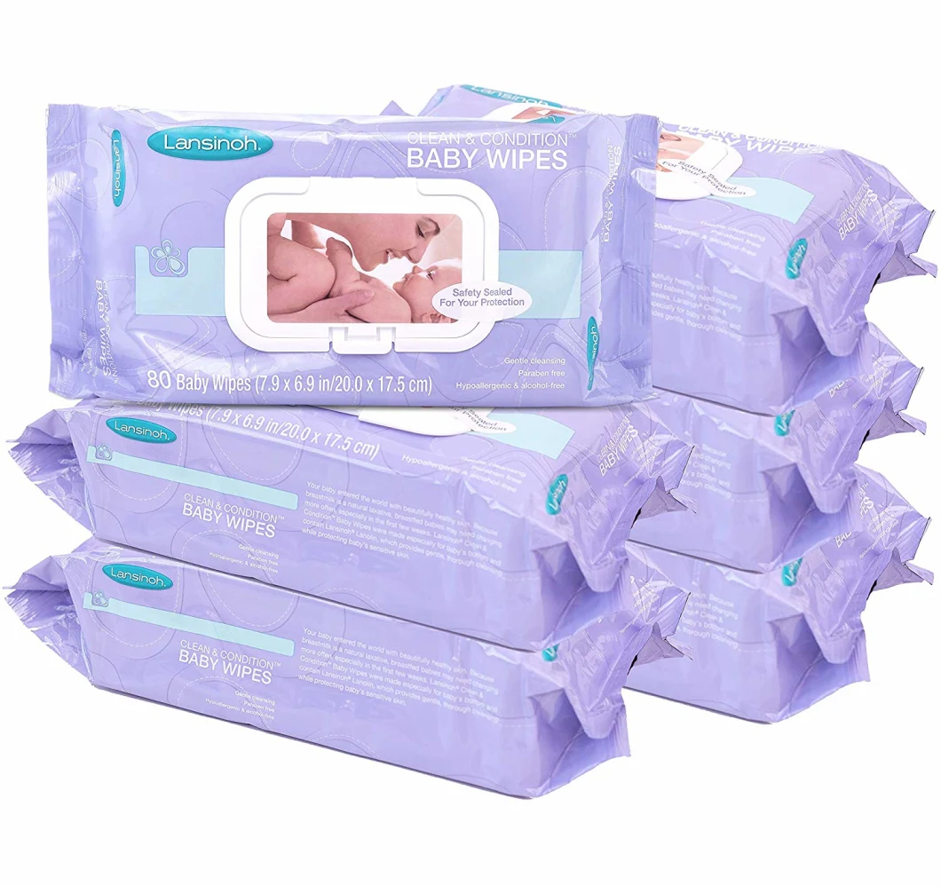 Factory-Direct Cheap Soft Touch Disinfecting Baby Clean Wet Water Wipes