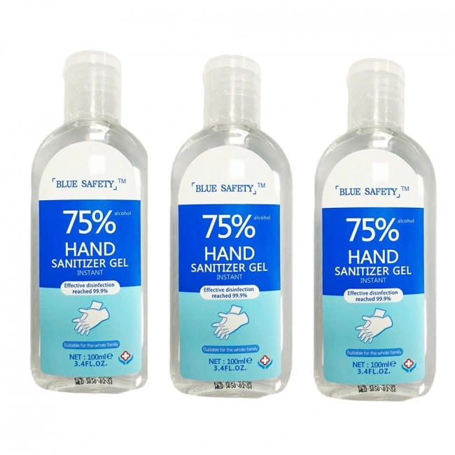 200ml Antibacterial Rinse Free 75% Alcohol Hand Sanitizer Gel Rinse-Free Hand Sanitizer 75 Degree Alcohol Disinfectant Hand Sanitizer Gel