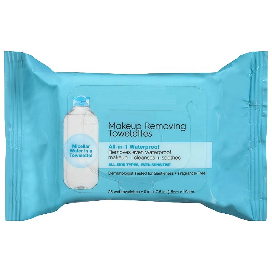 Customized Feminine Refreshing Facial Cleansing Make up Remover Wipes Wet